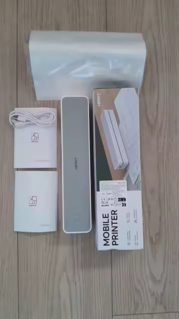 Customer photo review of PortaPrint - Wireless Inkless A4 Printer