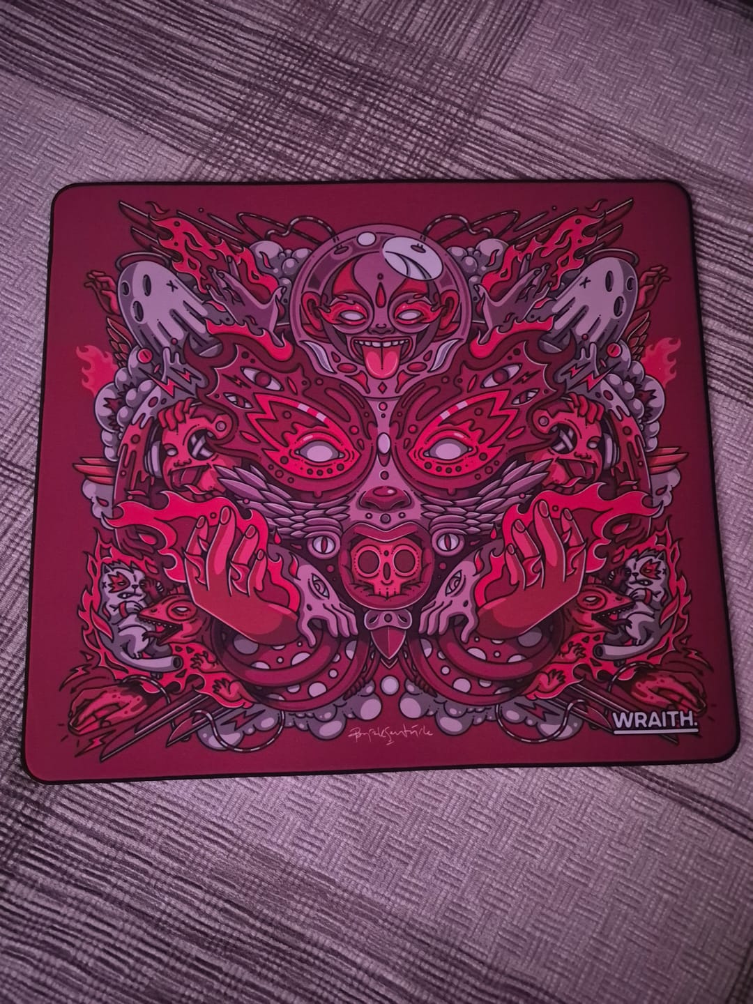 Customer photo review of Wraith Spirit of Aim Mousepad