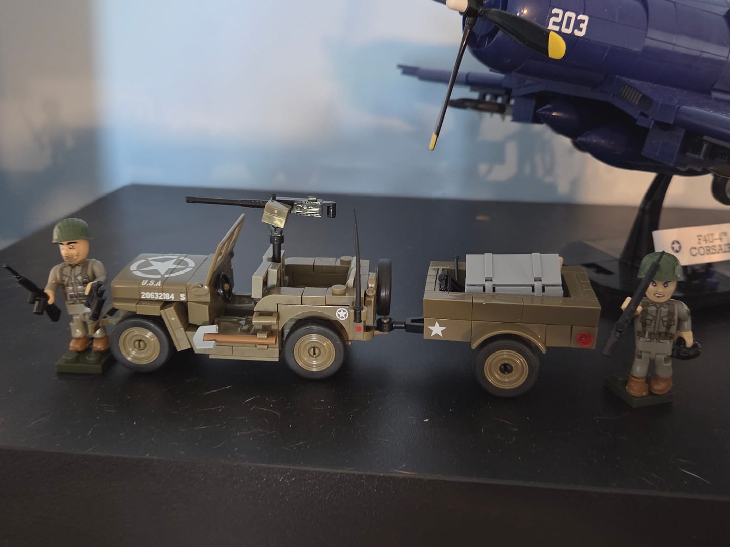 Customer photo review of COBI JEEP Willys MB Vehicle and Trailer : Set #3132