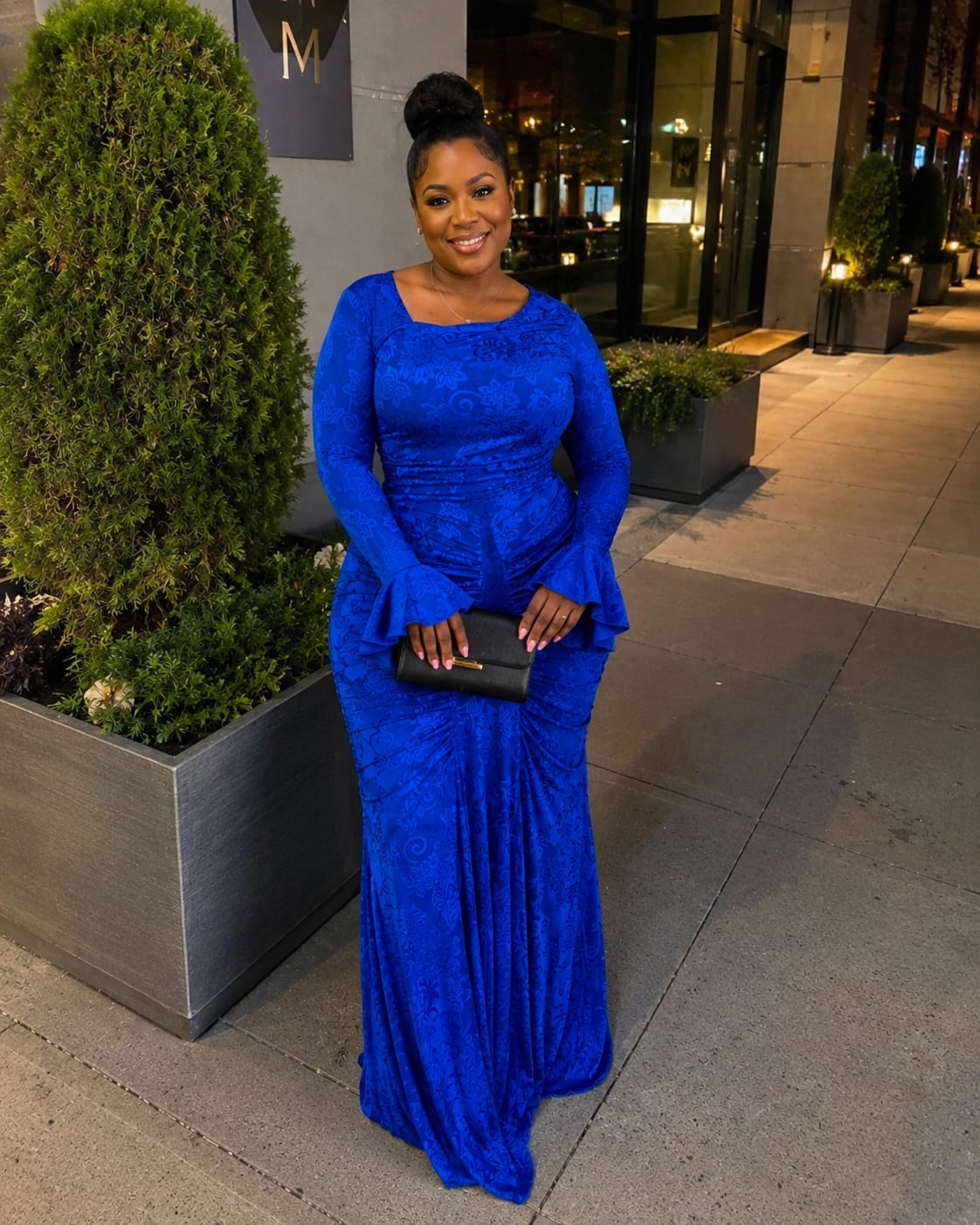 Customer photo review of Aria Sculpt Dress