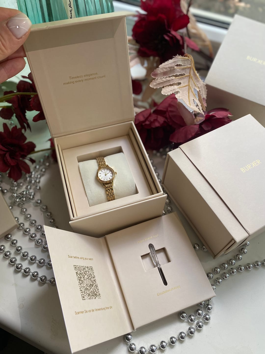Customer photo review of Sophie Gold White