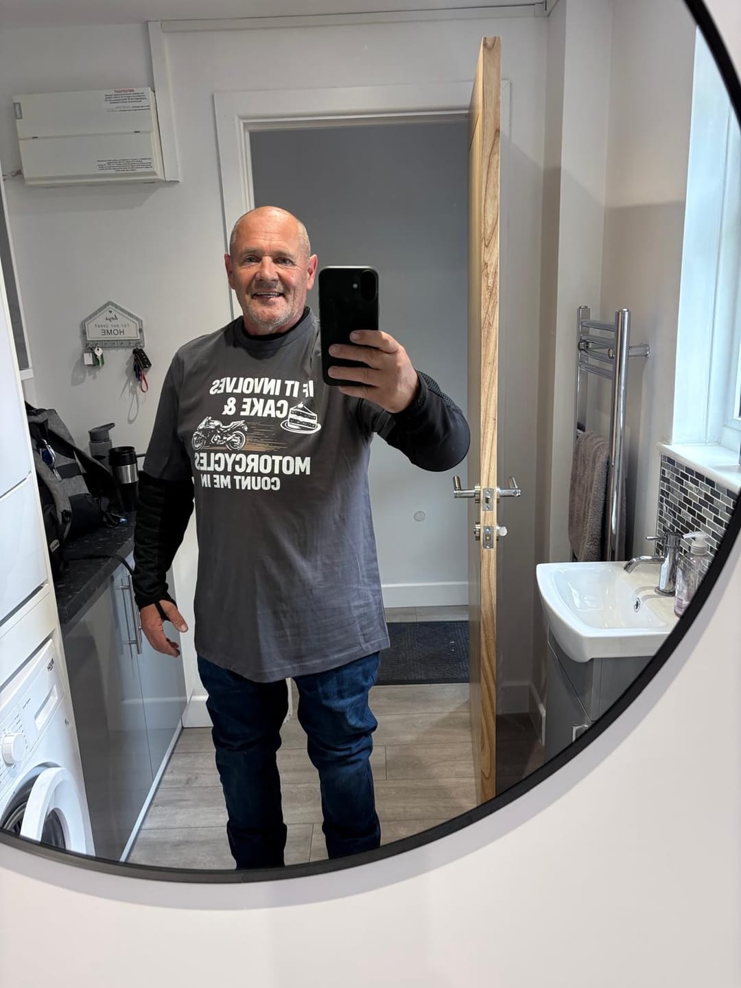 Customer photo review of CAKE MOTORBIKE 026 T Shirt