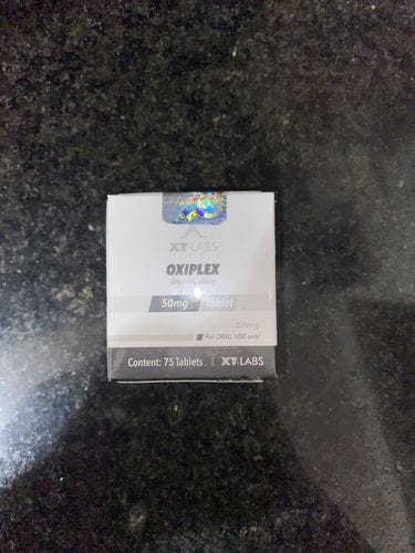 Customer photo review of OXIPLEX | Oximetolona (Anadrol) 50mg 60 tabs