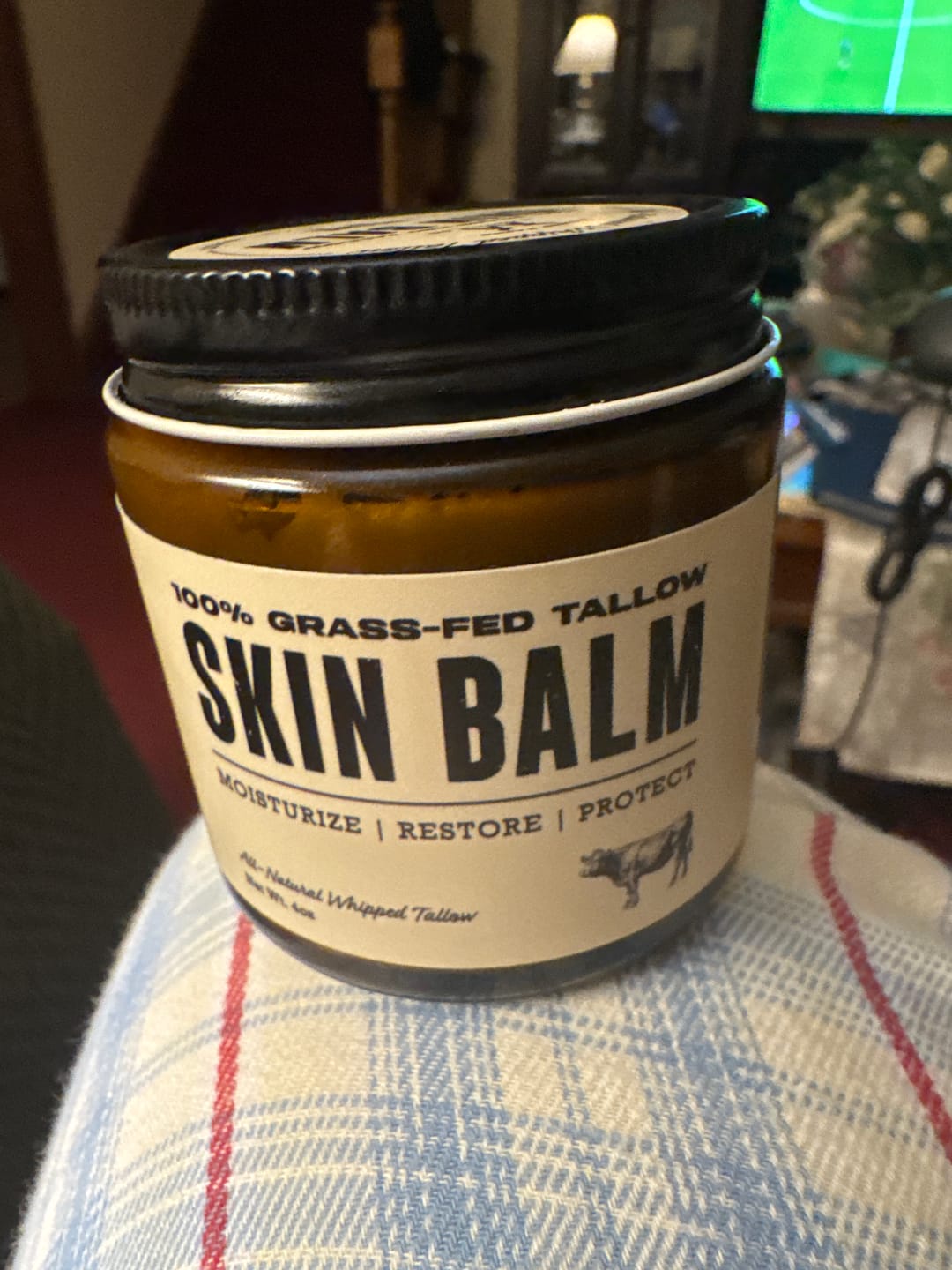 Customer photo review of Whipped Tallow Skin Balm