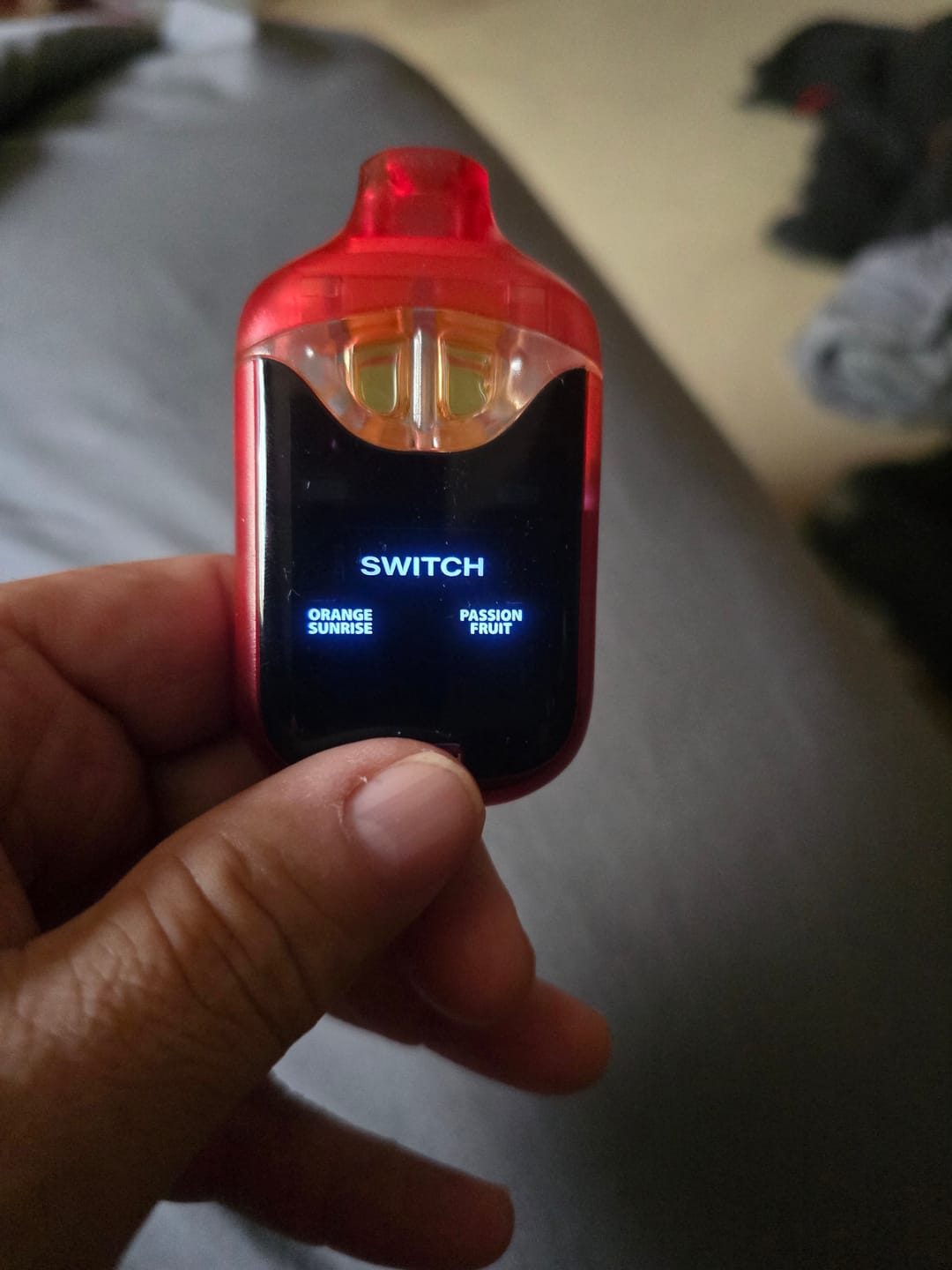 Customer photo review of Switch - 2G Passion Fruit/Orange Sunrise
