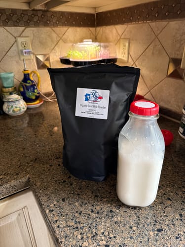Customer photo review of Organic Goat Milk Powder