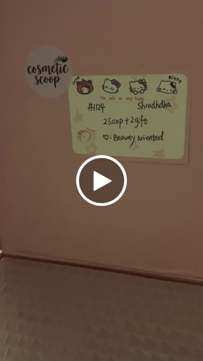 Customer video review of Cosmetic Lucky Scoop Game