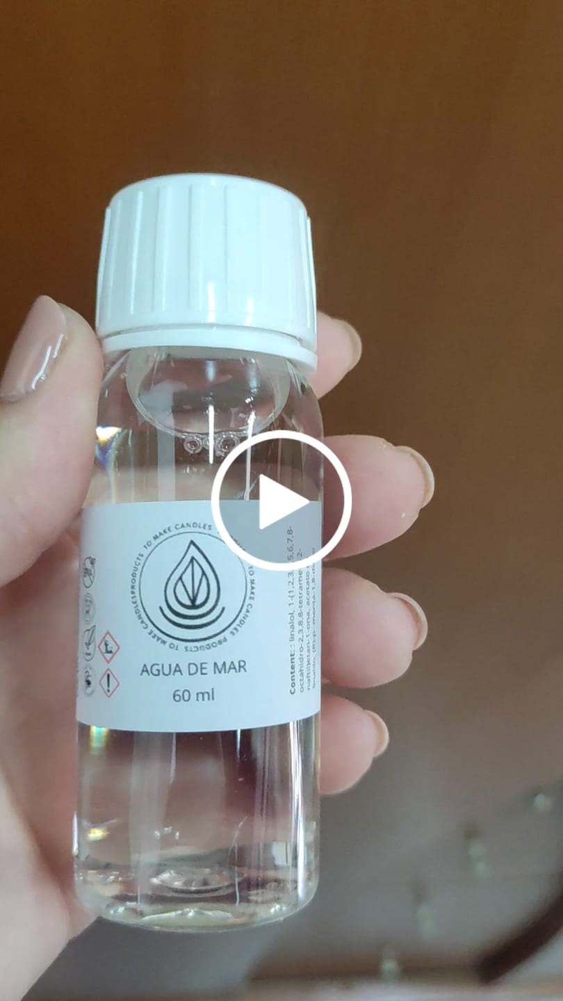 Customer video review of Fragancia AGUA DE MAR