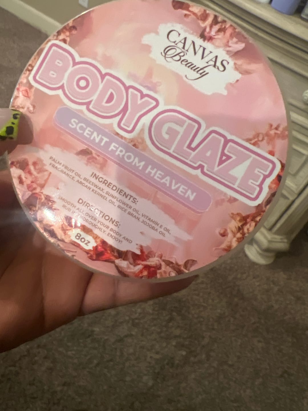 Customer photo review of BODY GLAZE: SCENT FROM HEAVEN