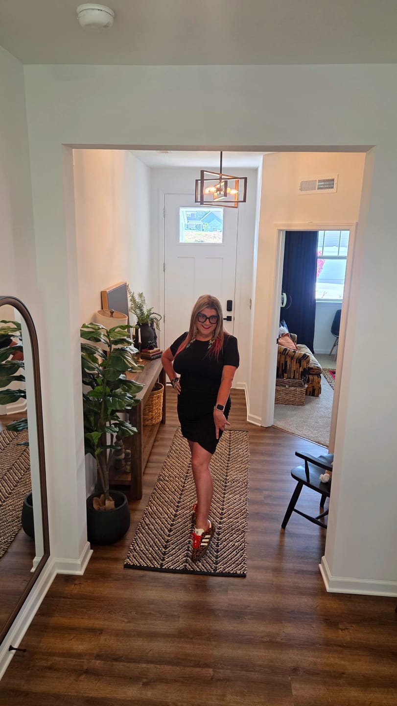 Customer photo review of adidas Samba OG Red Leopard Women's