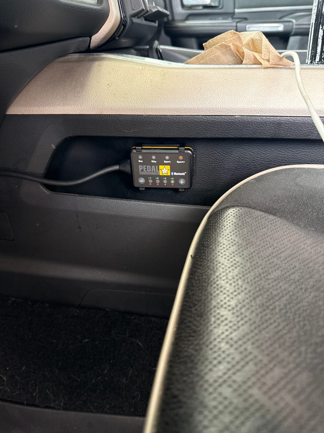 Customer photo review of Pedal Commander for RAM 2500
