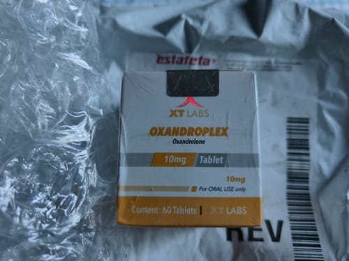 Customer photo review of OXANDROPLEX | Oxandrolona (Anavar) 10mg 60 tabs