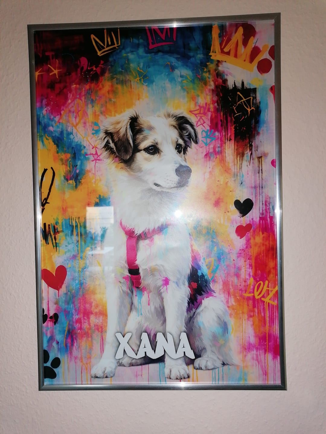 Customer photo review of Personalisiertes Poster - Graffiti