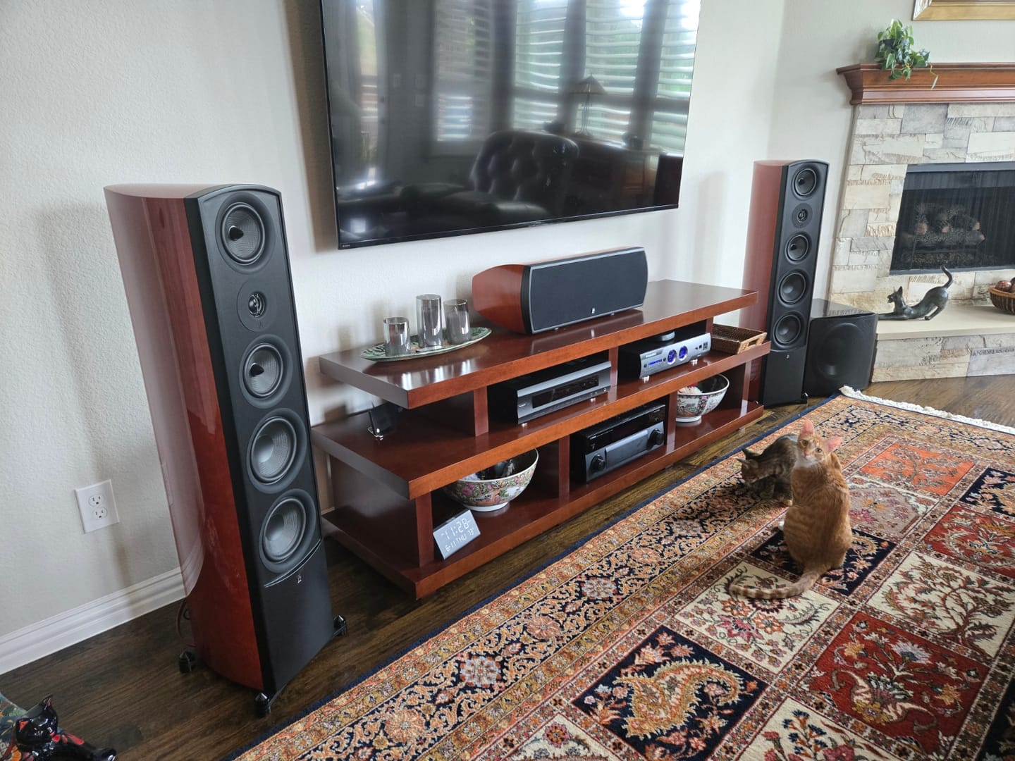 Customer photo review of Verus V6T Tower Speakers