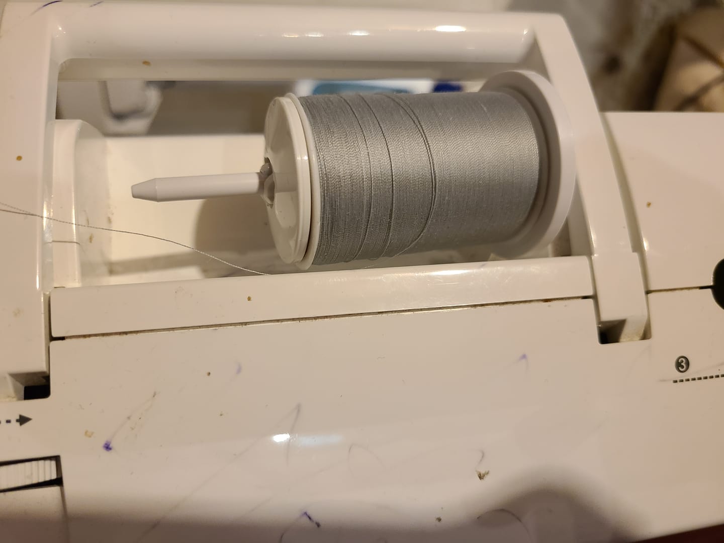 Customer photo review of Spool Pin, Babylock, Brother #XA1786051