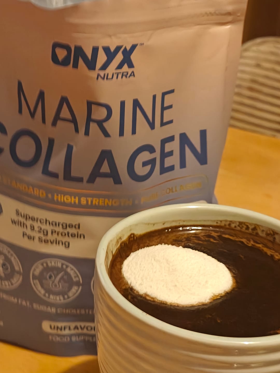 Customer photo review of Marine Collagen Peptides 300g