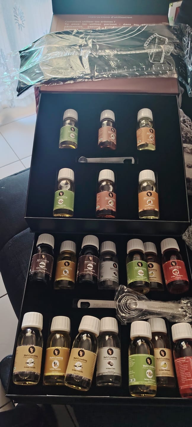 Customer photo review of Arôme lait Fraise Intense