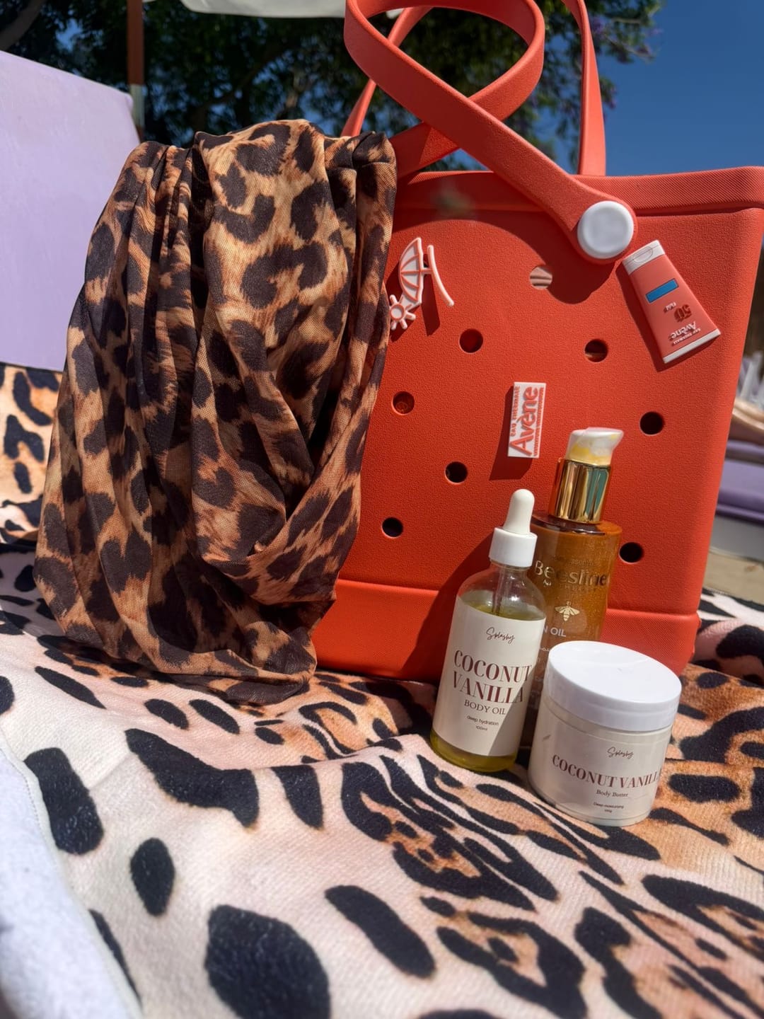 Customer photo review of Splashy™ Body Oil