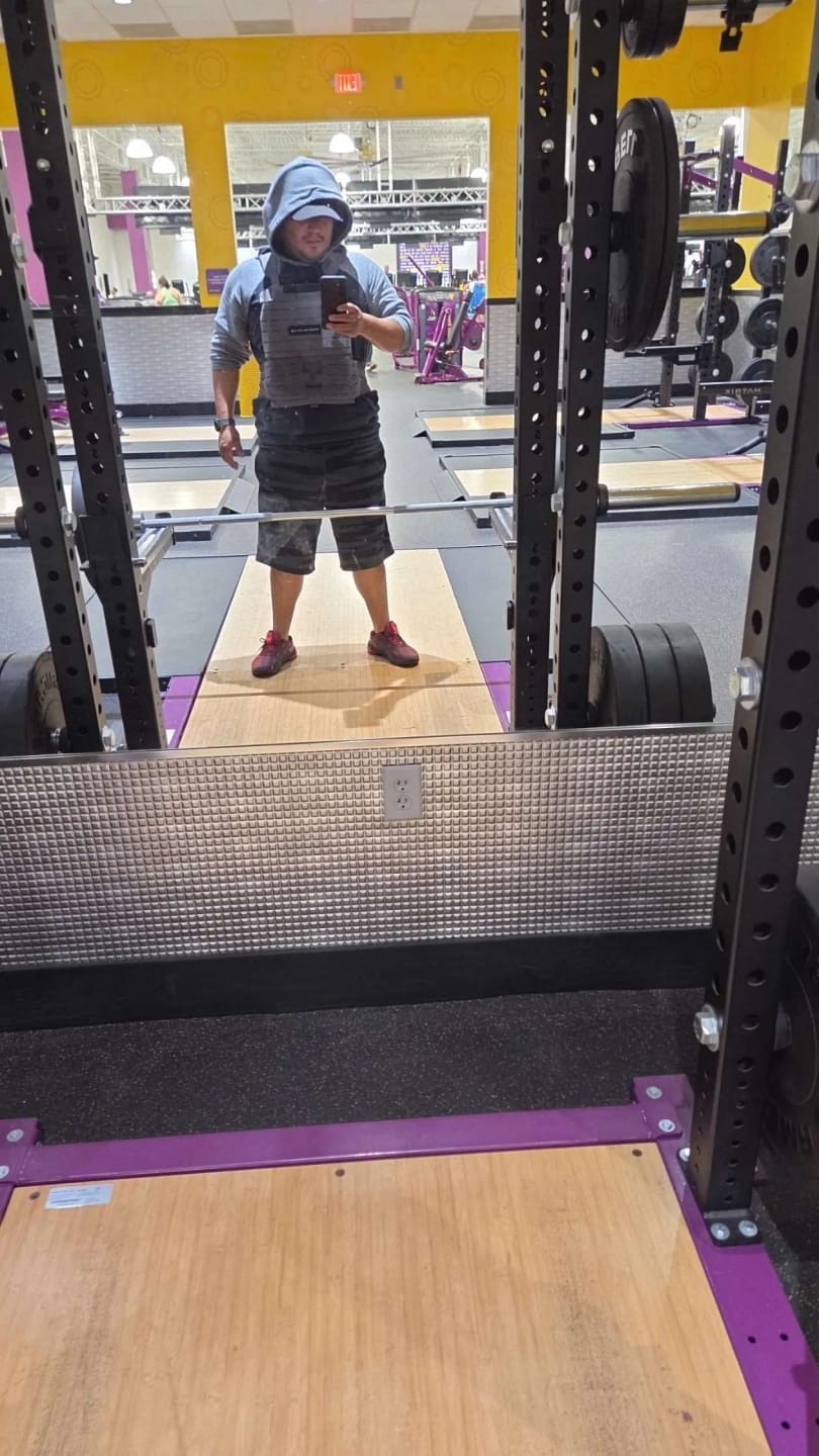 Customer photo review of Centurion Weight Vest - Gray Day