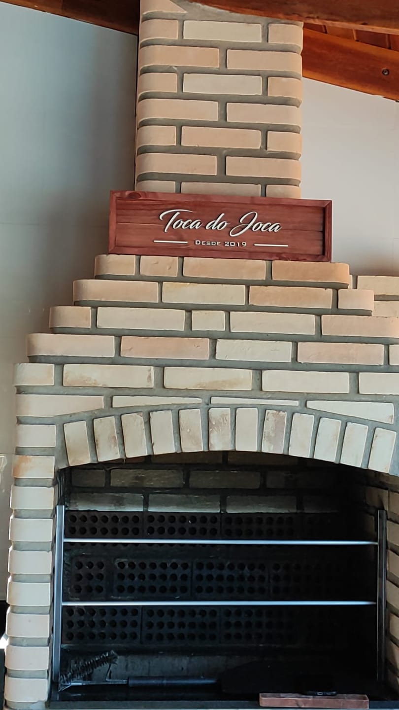 Customer photo review of Placa Sobrenome com Moldura