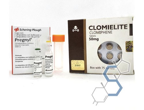 Customer photo review of Paquete Post-ciclo para principiantes o intermedios | Gonadotropina (HCG), & Clomifeno