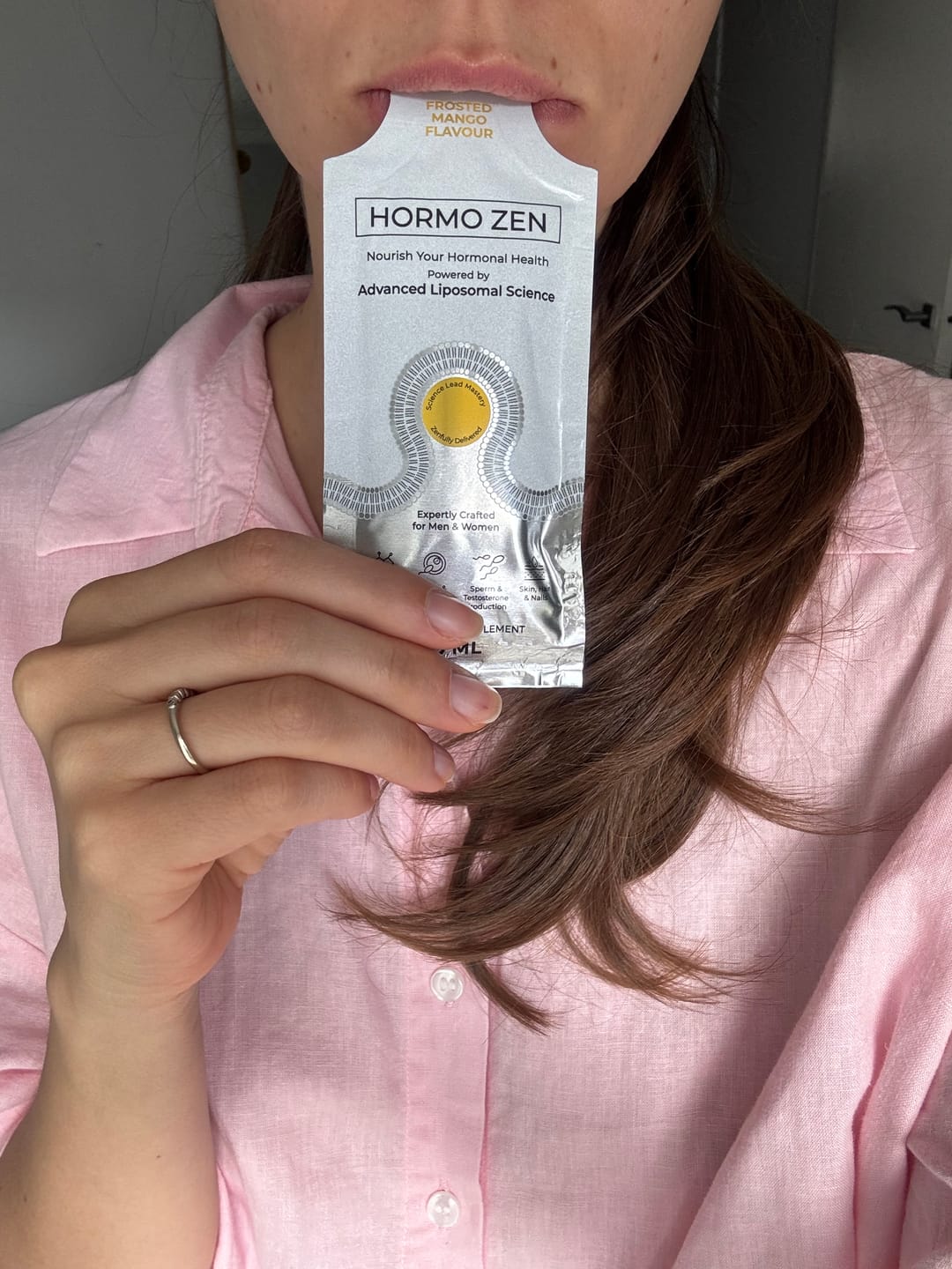 Customer photo review of Hormo Zen™ - Frosted Mango