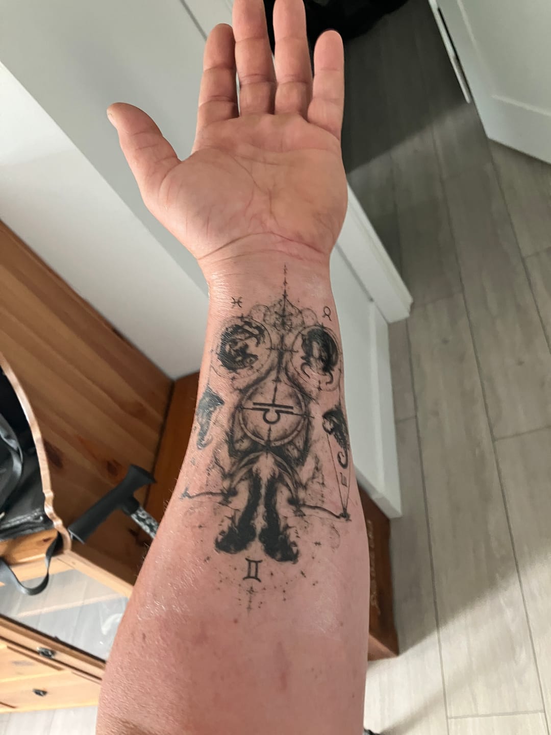 Customer photo review of Create Your Own Tattoo
