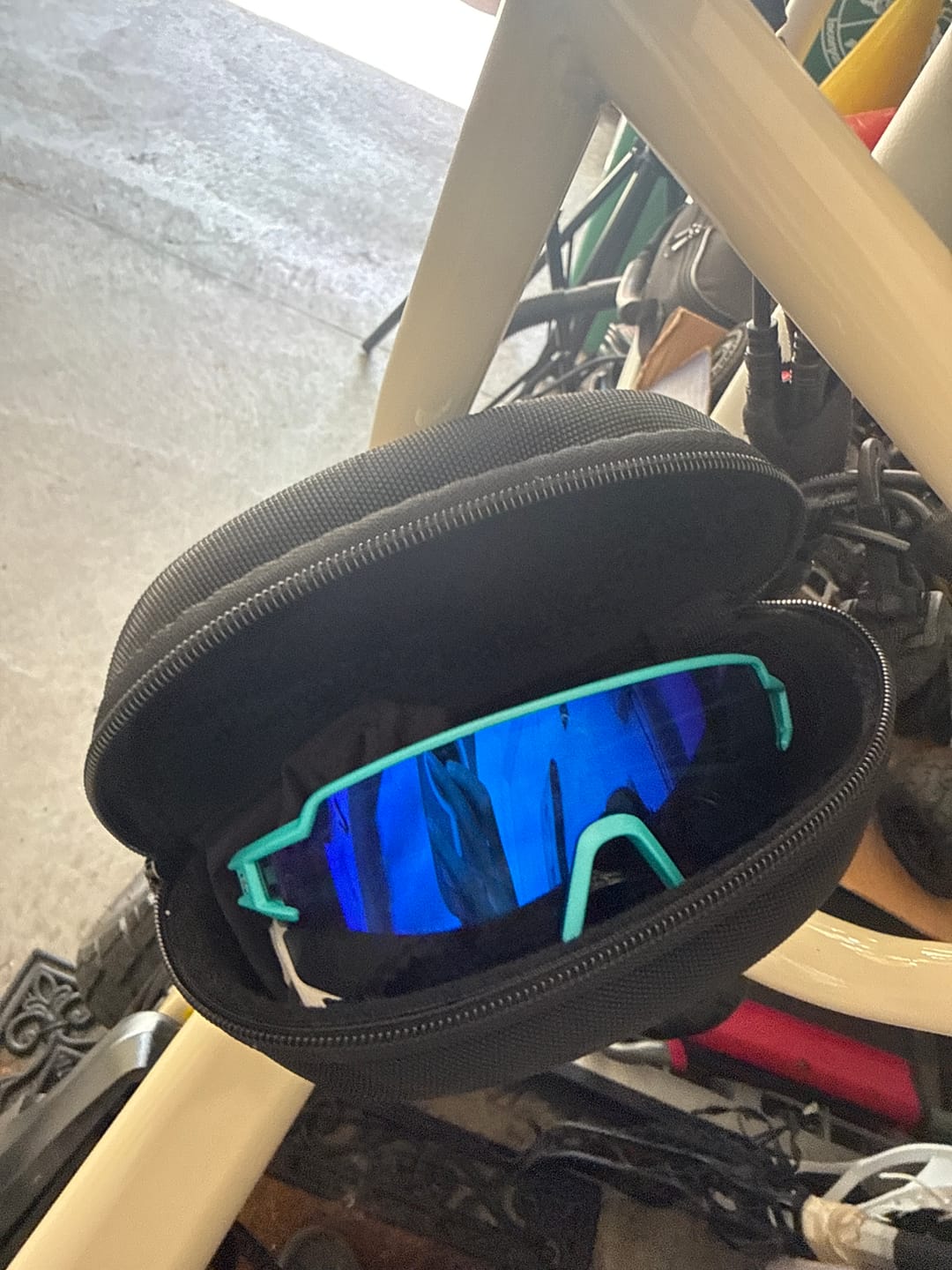 Customer photo review of Polarized Cycling Sunglasses UV Protection Sports Eyewear