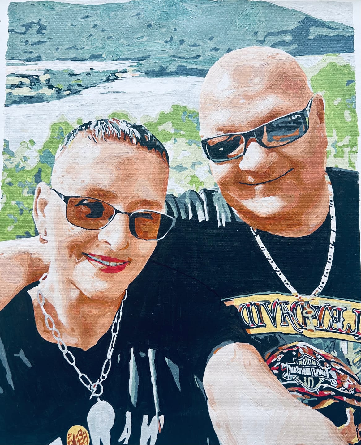 Customer photo review of Custom Kit | Paint by Numbers
