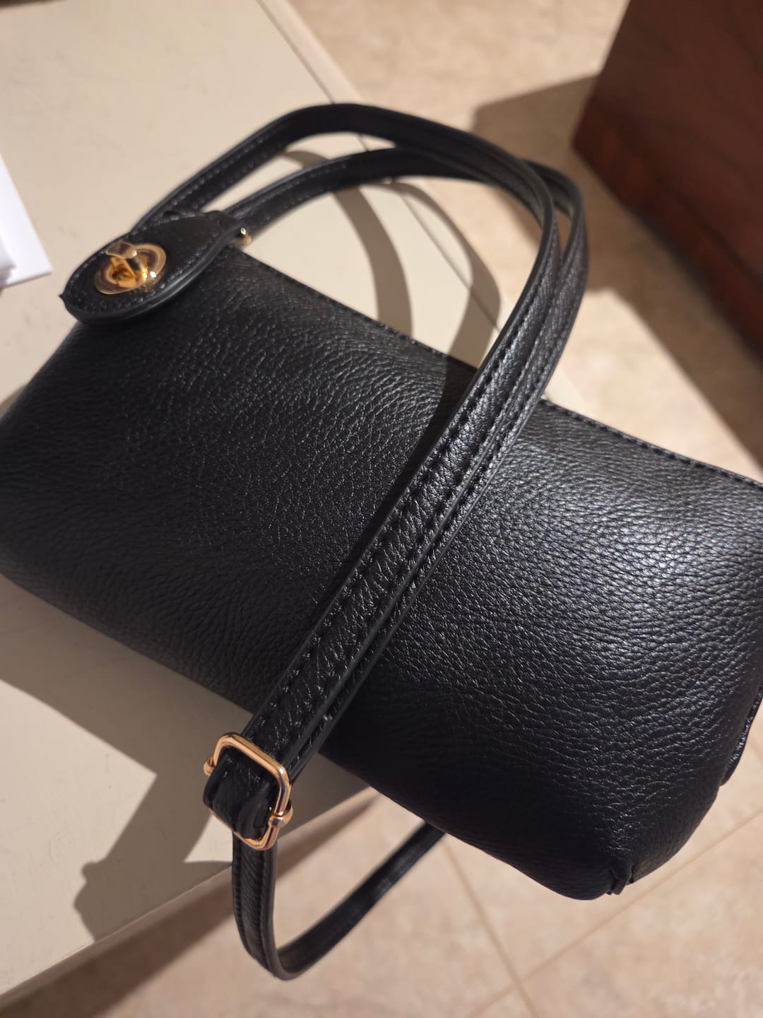 Customer photo review of Kendall Vegan Crossbody
