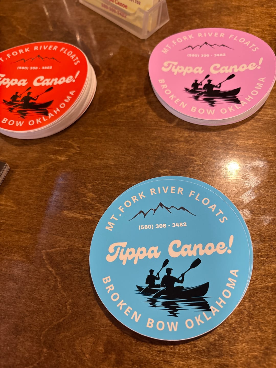 Customer photo review of Print Custom Stickers