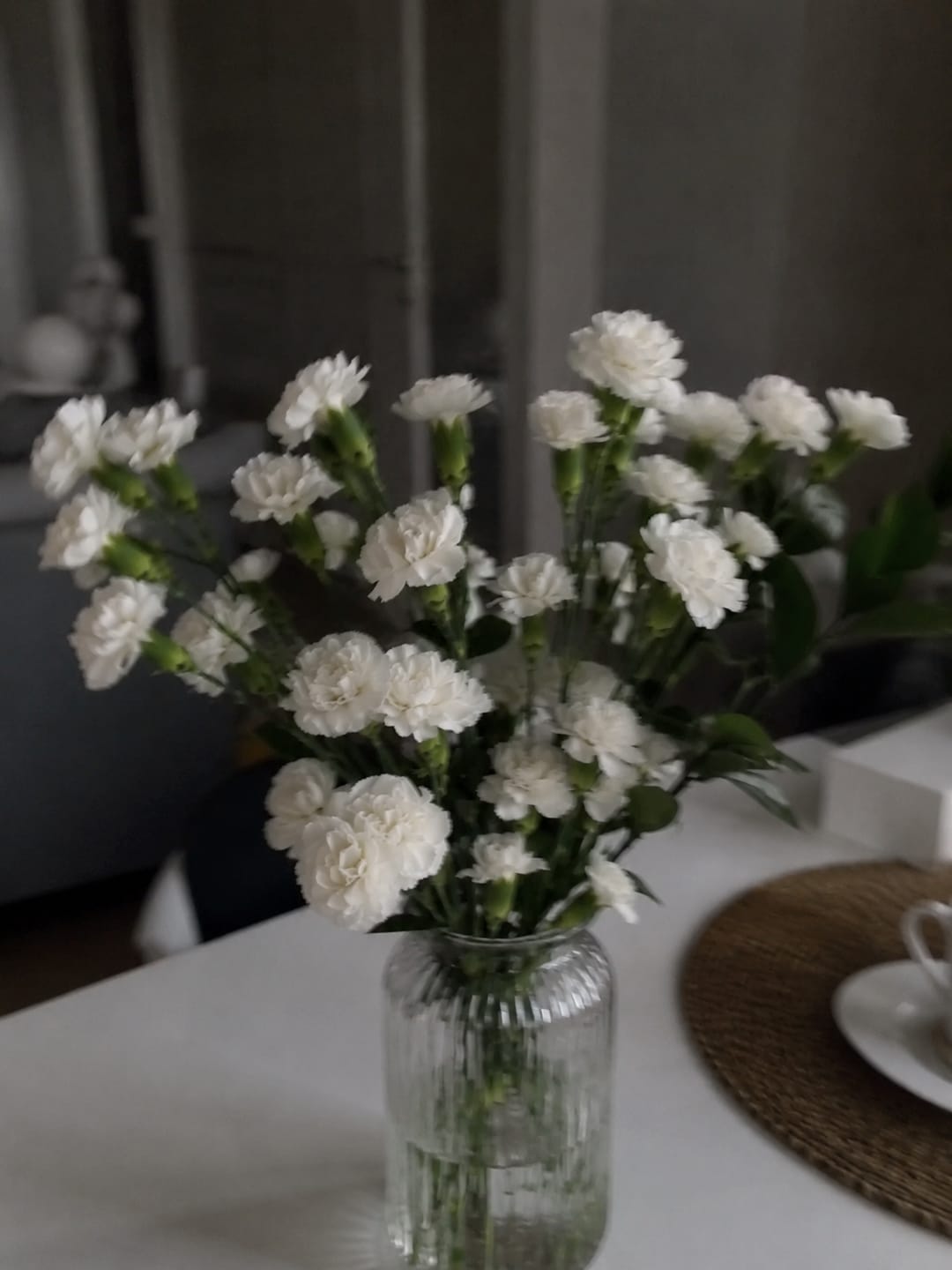 Customer photo review of Mini Clavel Blanco
