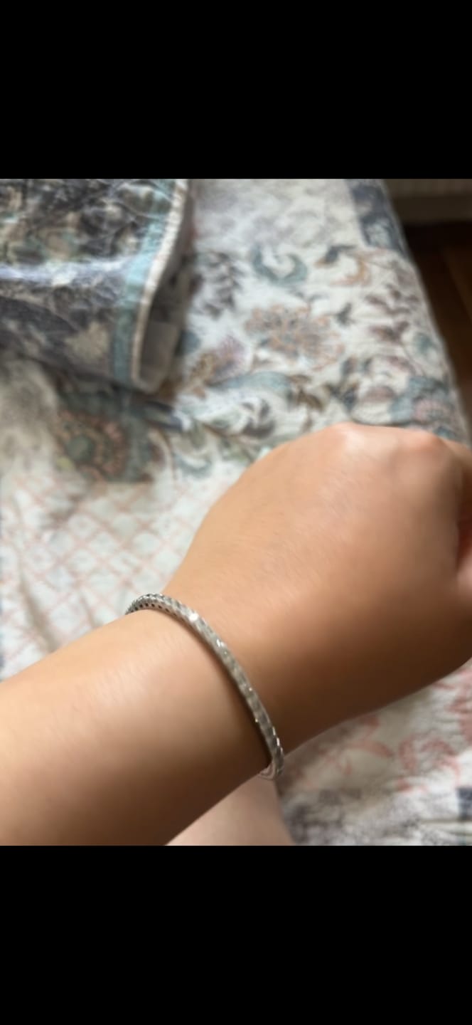 Customer photo review of TENNISBOY BRACELET. - 3MM