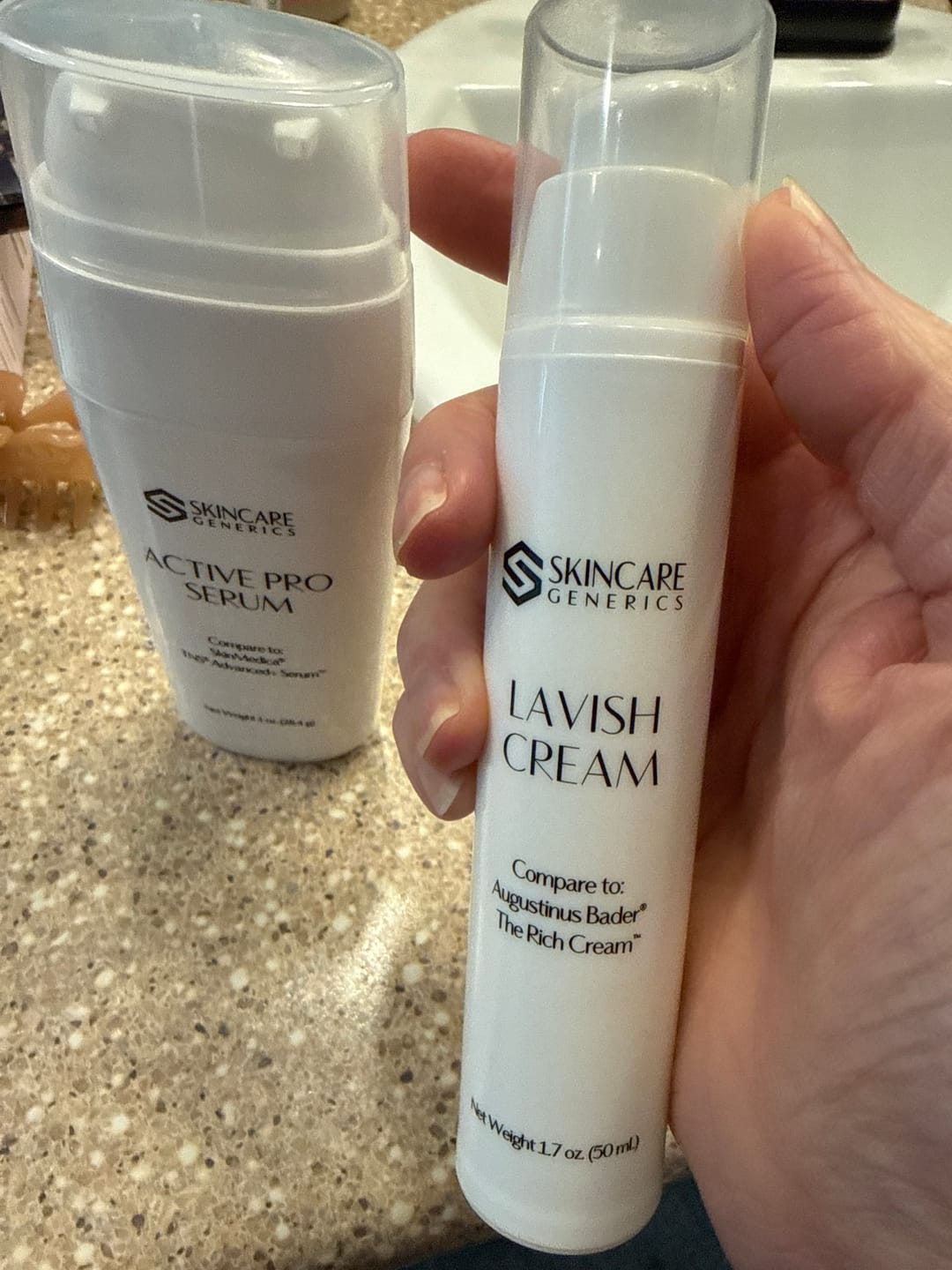 Customer photo review of LAVISH CREAM | RICH HYDRATION