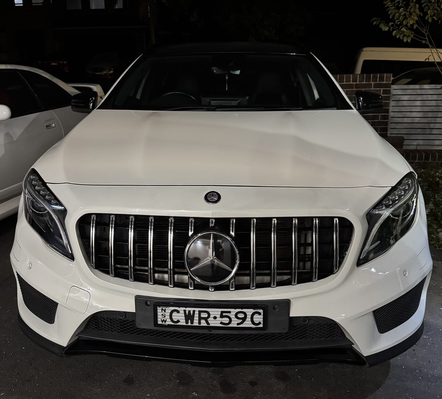 Customer photo review of ABS Front Grille For Mercedes-Benz GLA-Class【X156 GLA180/200/220/250】2017mid-2020【GT SV】