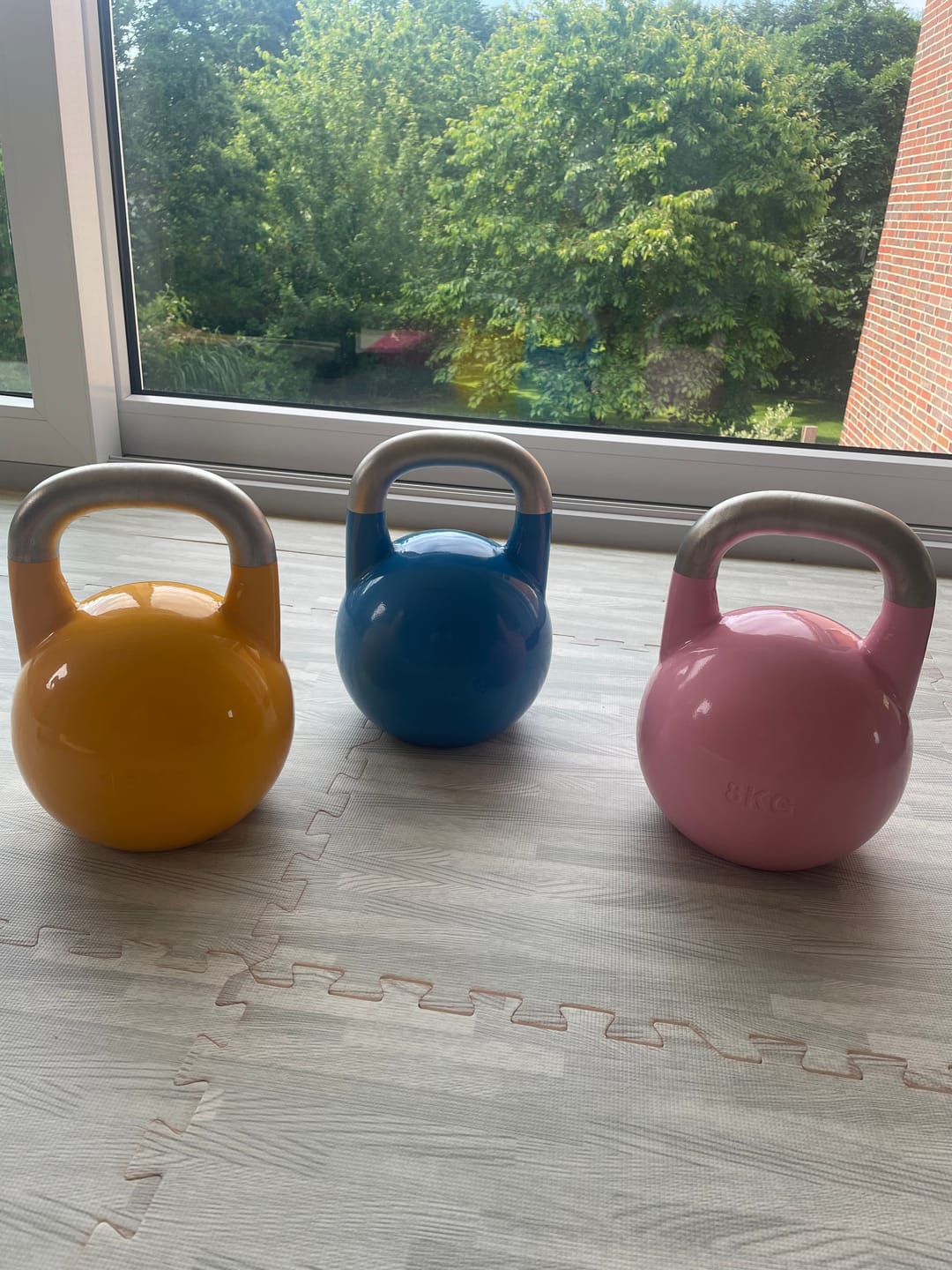 Customer photo review of Stainless Steel Competition Kettlebells - 4-36KG