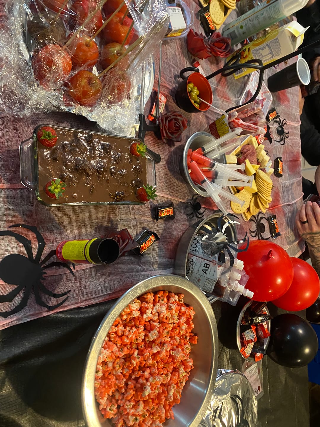 Customer photo review of Halloween Murder Mystery Game Kit - Vampire Ball
