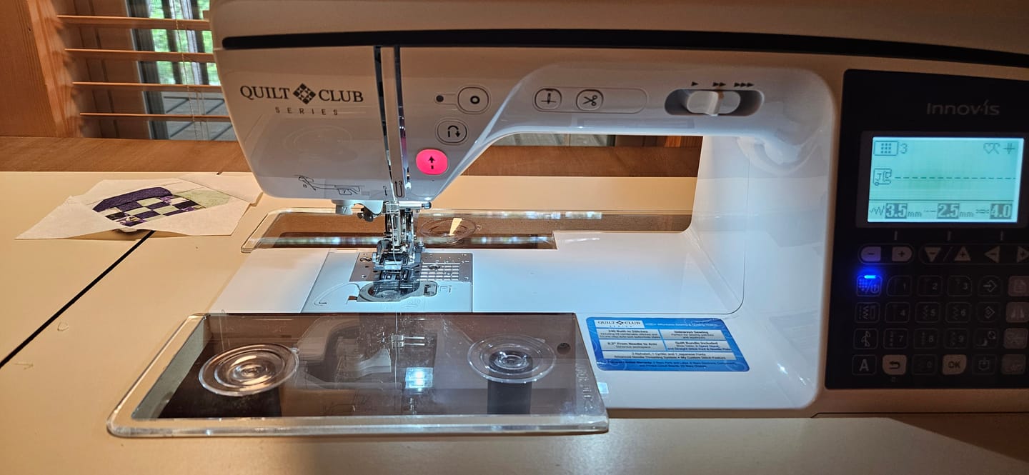 Customer photo review of Sew Steady Custom Acrylic Cabinet Insert