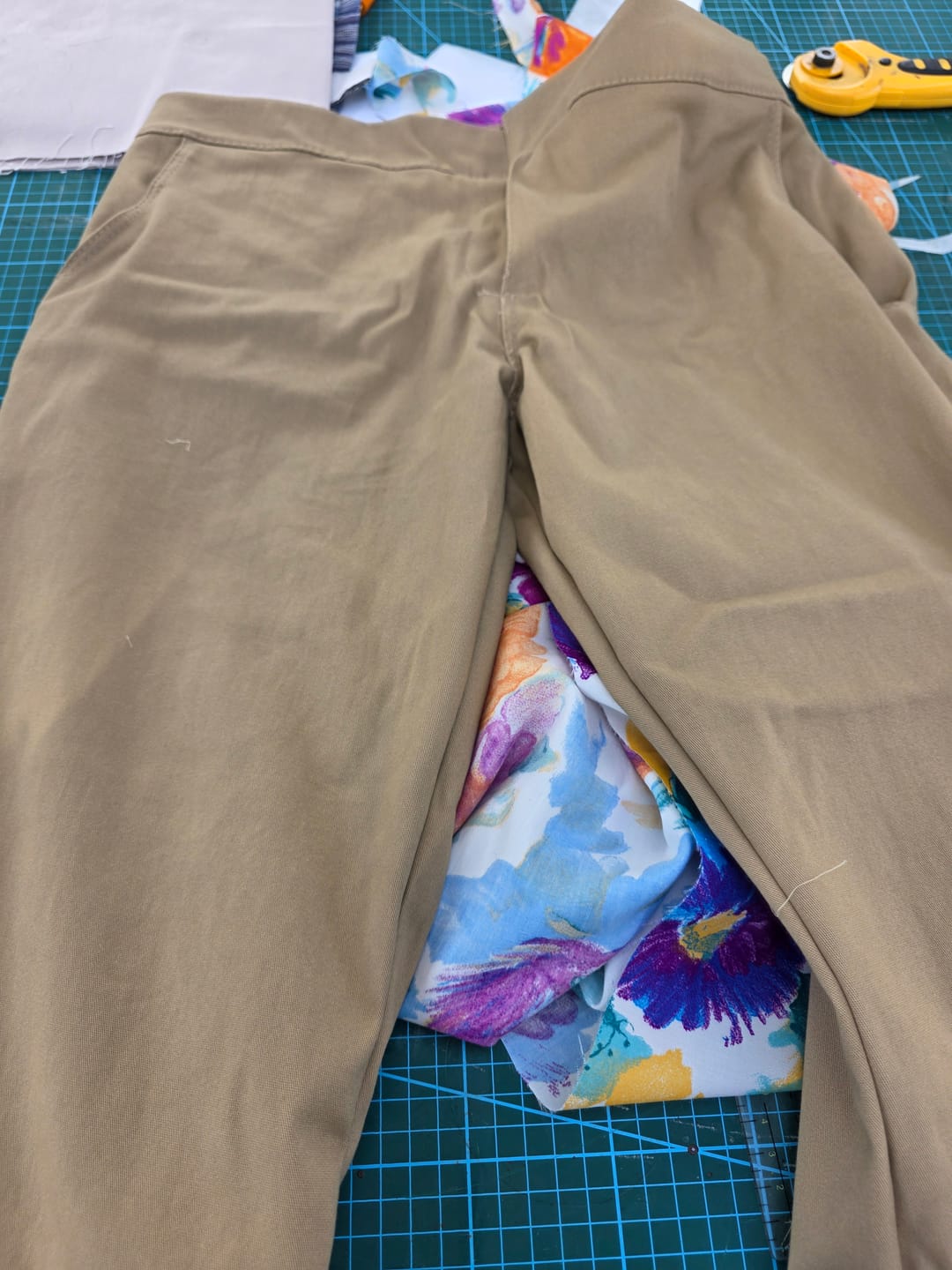 Customer photo review of Plain Chino Cotton Twill Fabric