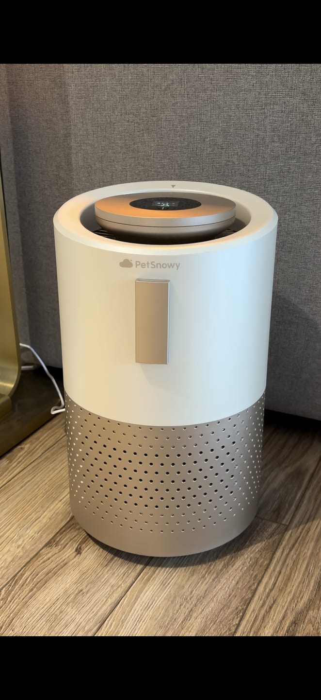 Customer photo review of Pet Air Purifier