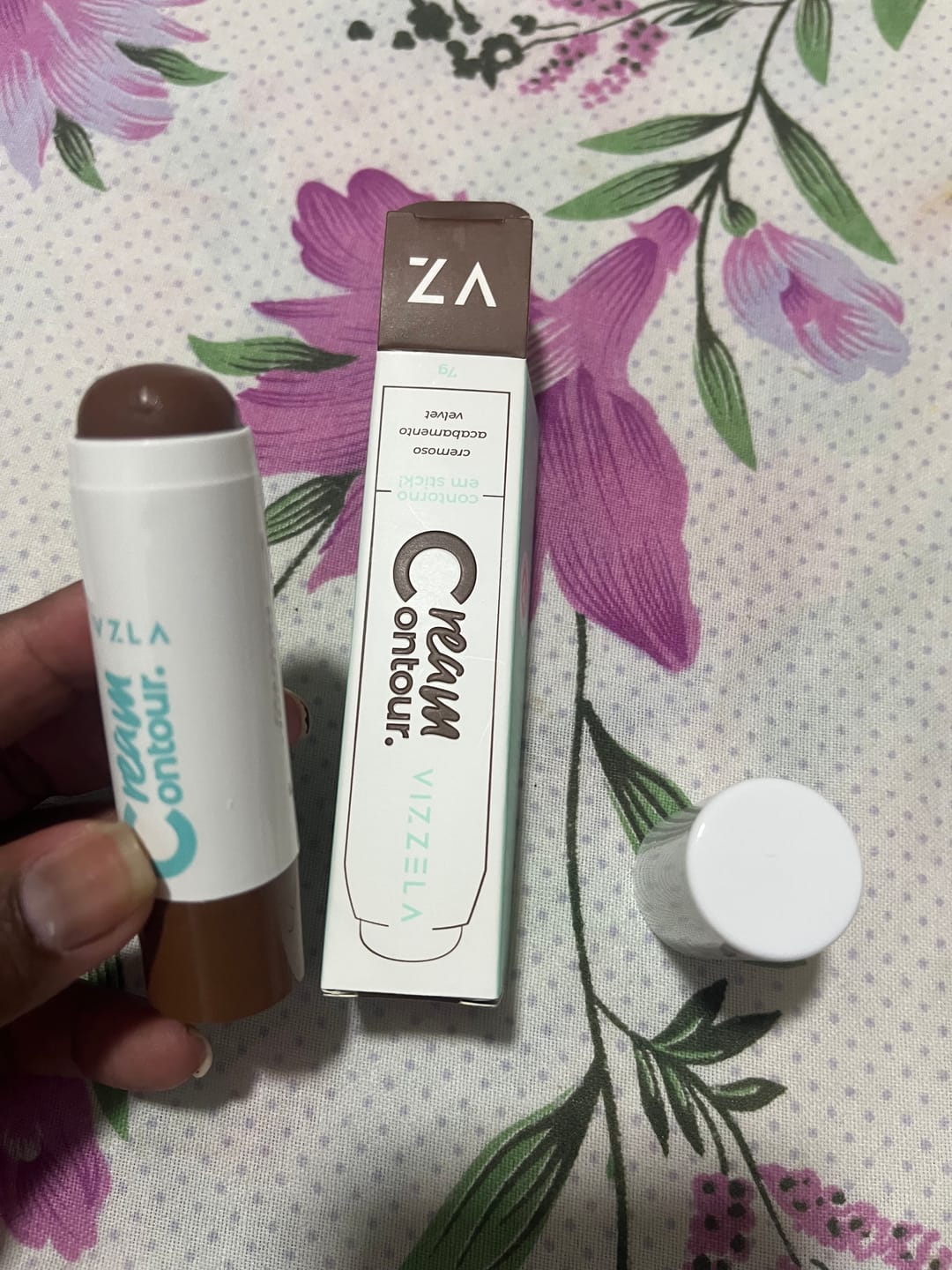 Customer photo review of Cream Contour - Contorno Stick Vizzela