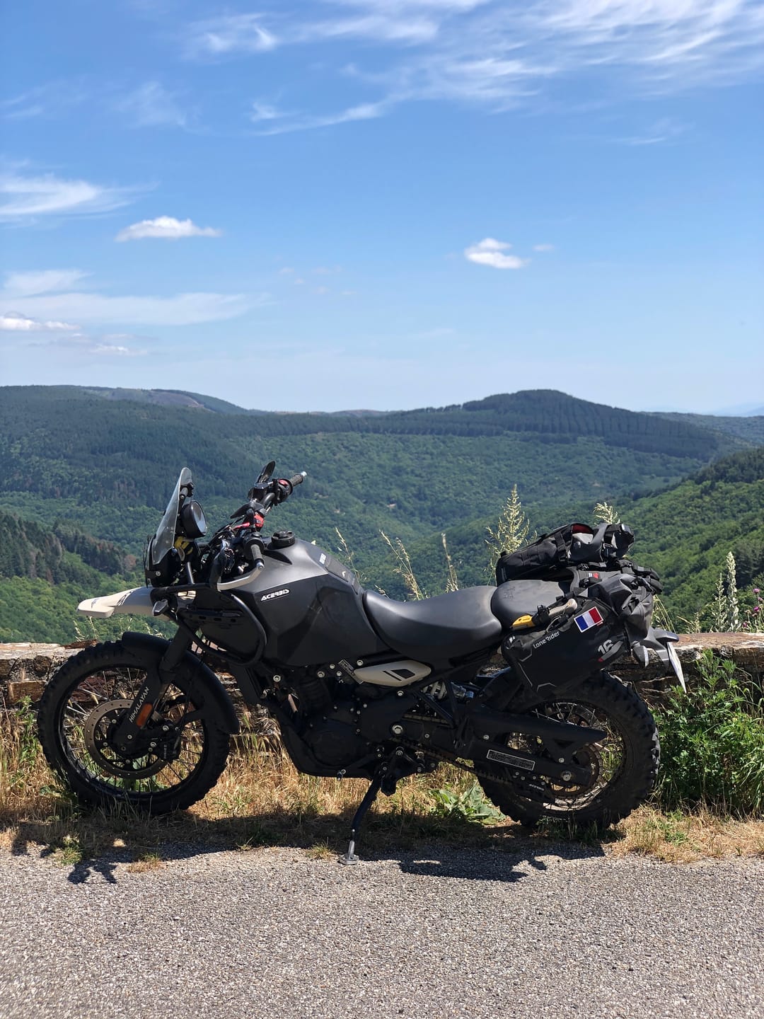 Customer photo review of ADVBags 16 – Rackless Saddle Bags