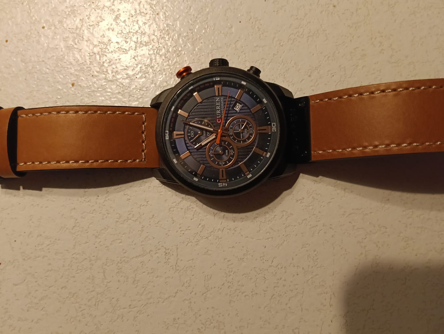 Customer photo review of Curren Istanbul® orologio uomo pelle