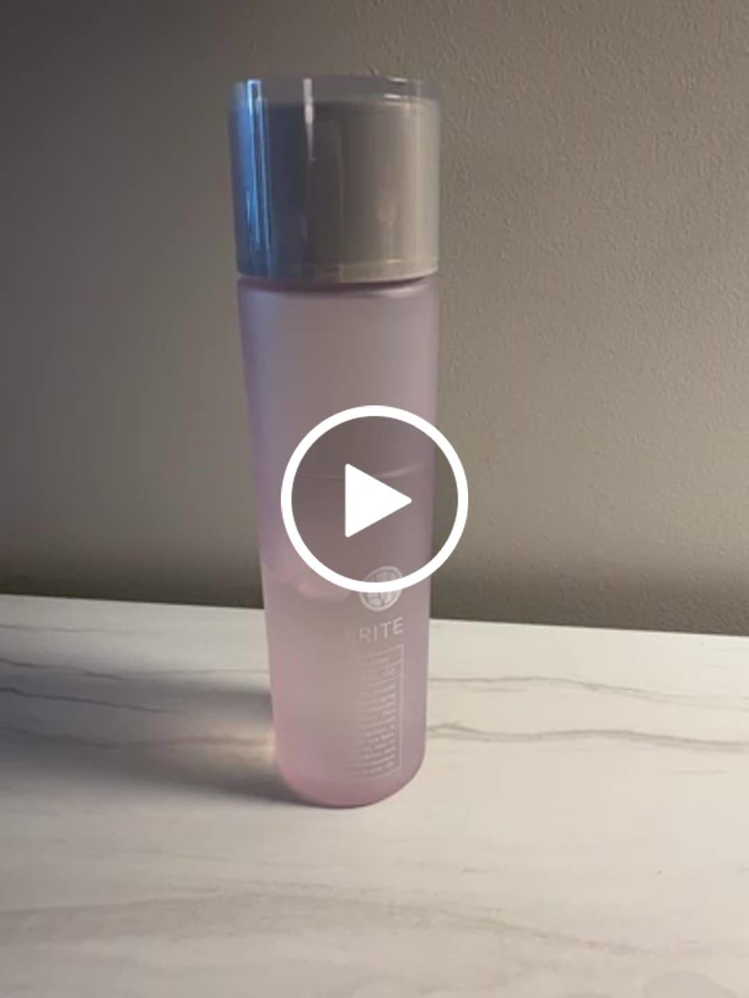 Customer video review of LIOVERITE Balance Control Lotion