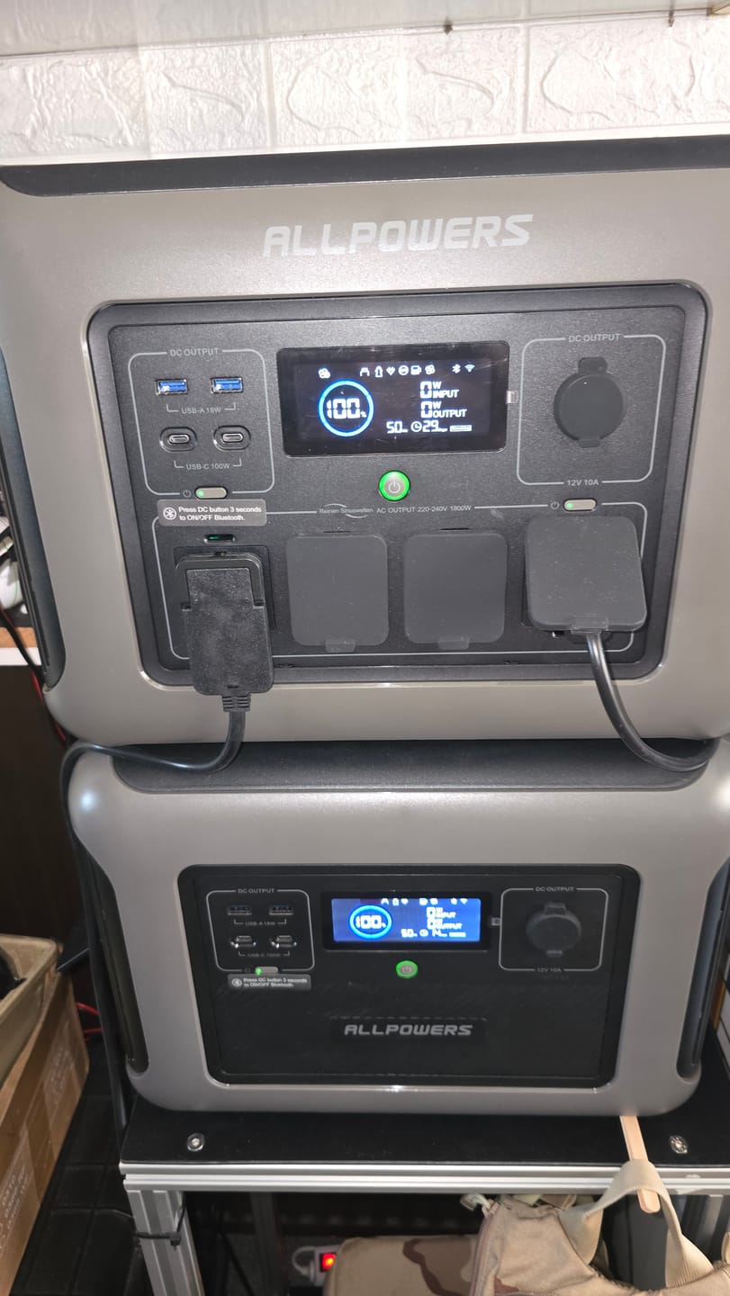 Customer photo review of ALLPOWERS B1000 Expansion Battery | 1152Wh