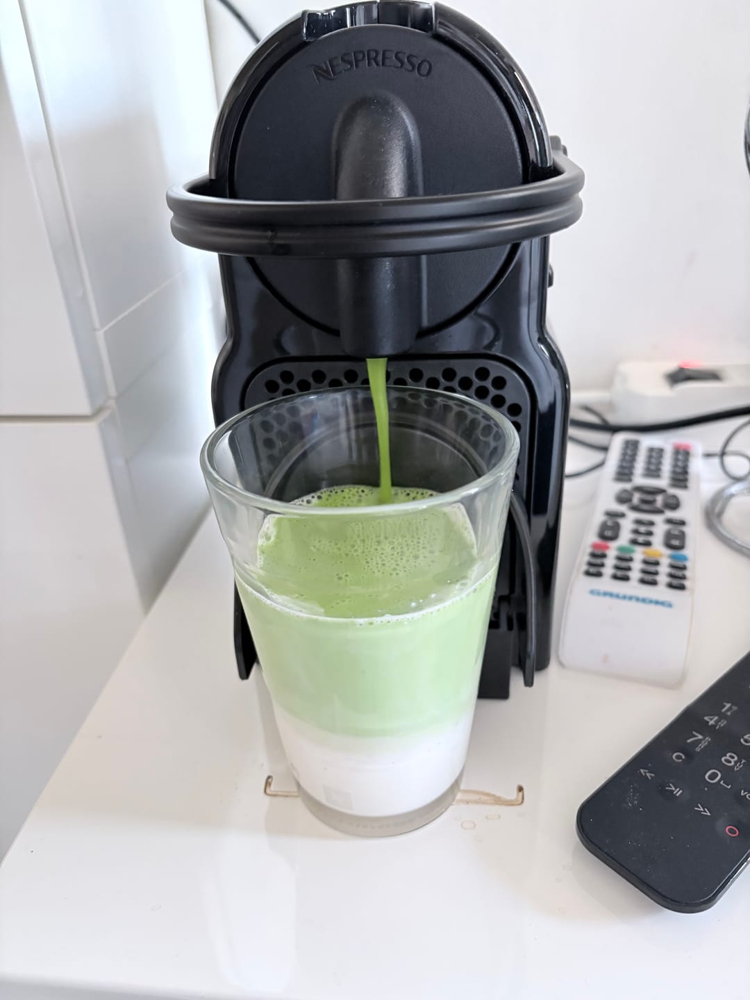 Customer photo review of Capsules Matcha compatibles Nespresso®