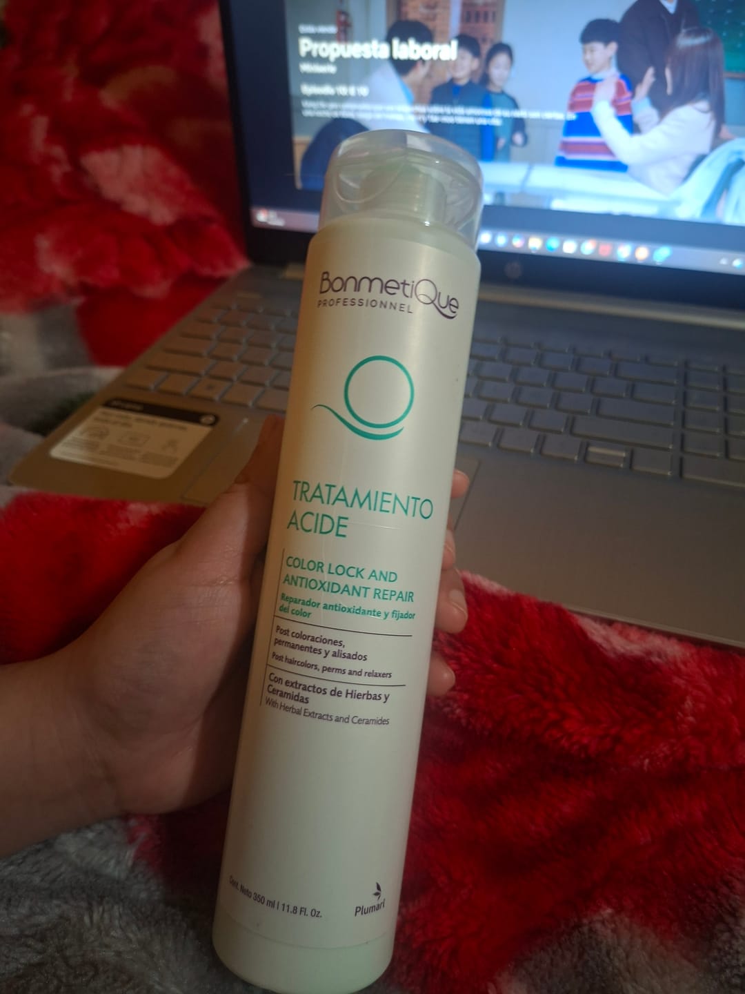 Customer photo review of Tratamiento Acido Bonmetique