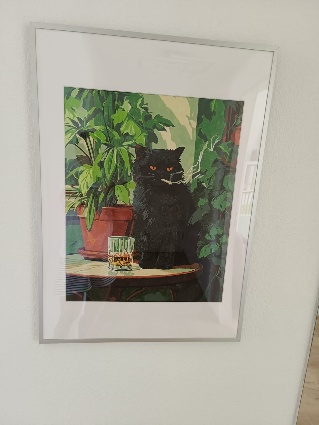 Customer photo review of Malen nach Zahlen - Grumpy Cat