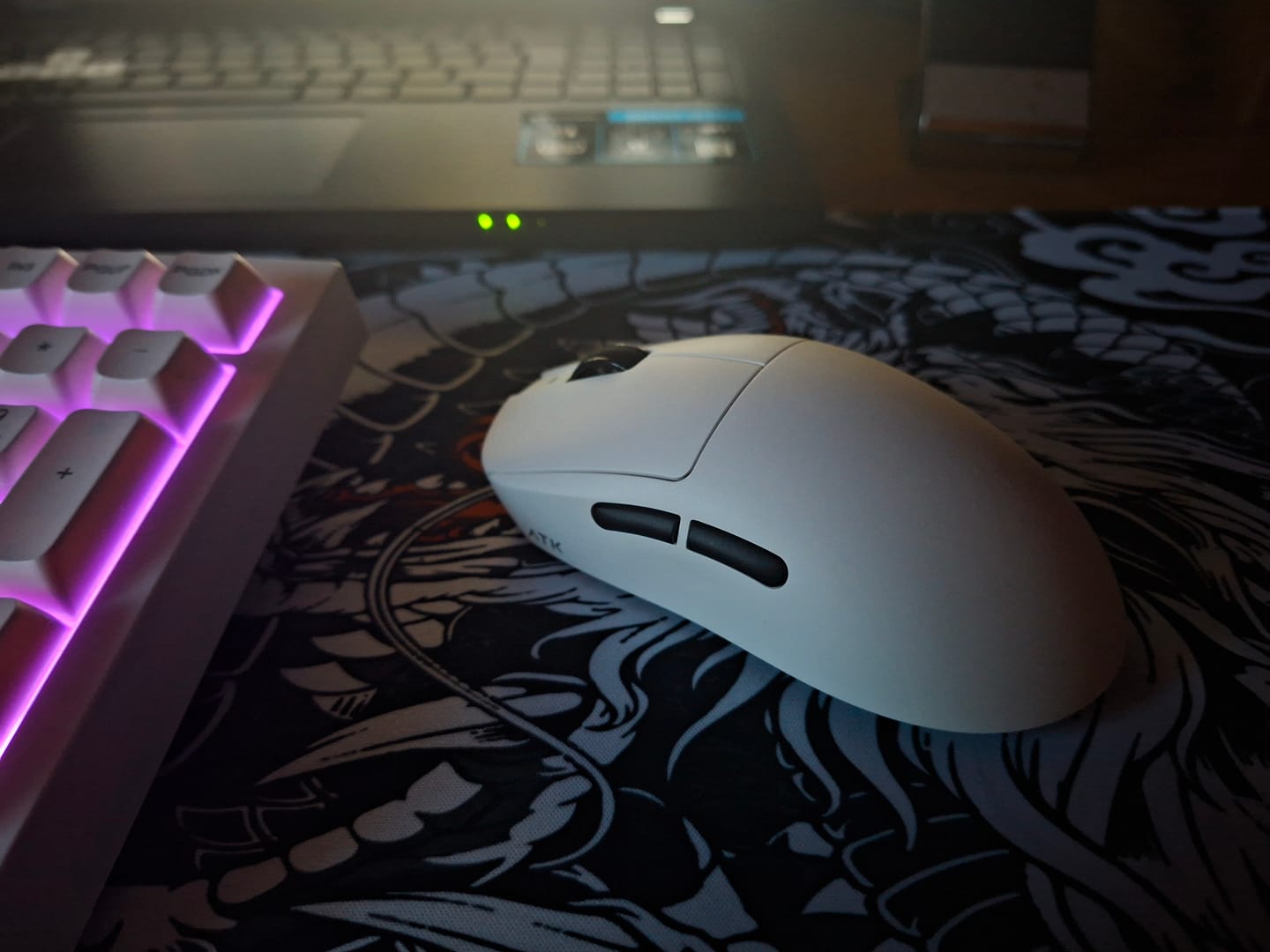 Customer photo review of ATK Dragonfly A9 Wireless Mouse