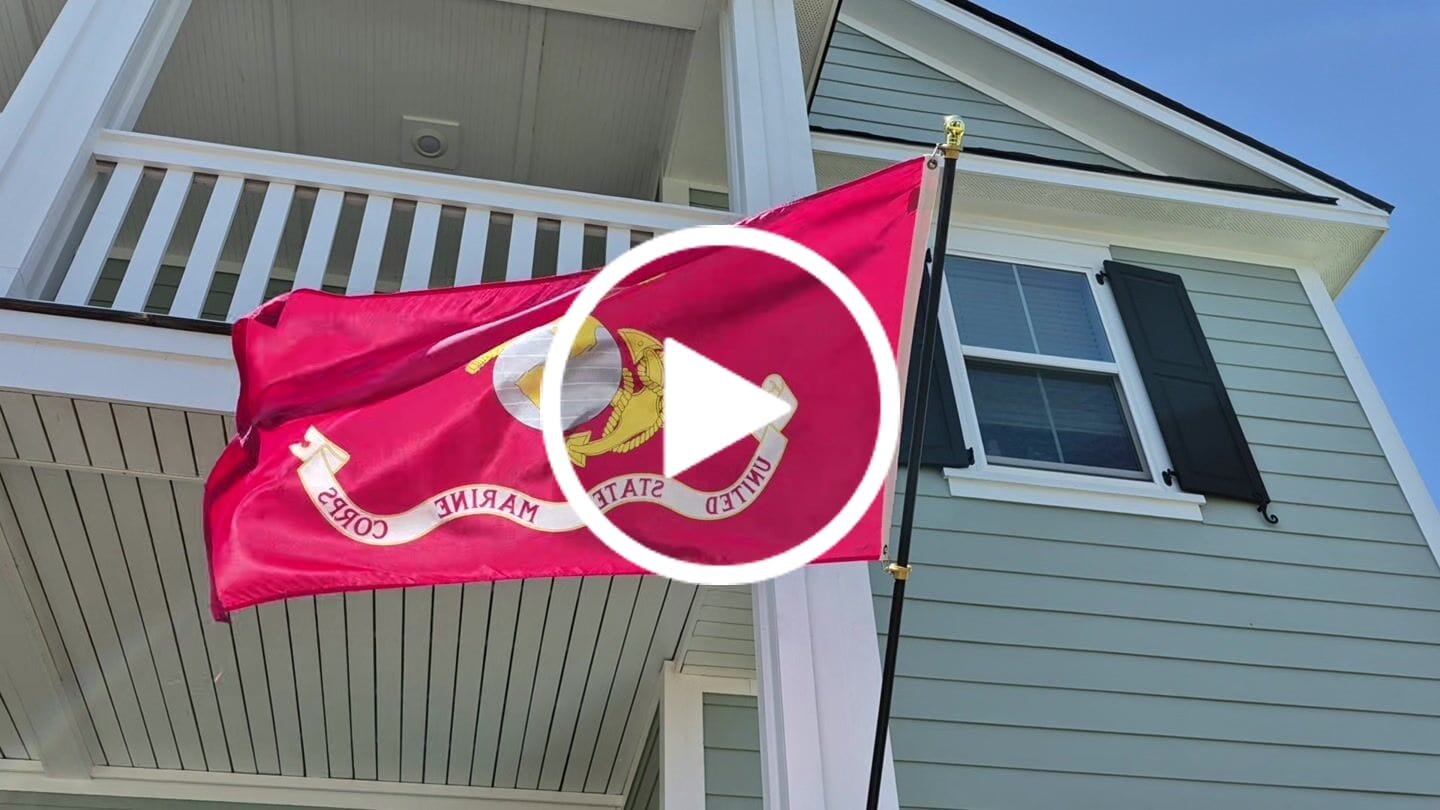 Customer video review of United States Marines USMC Flag / Marine Corps Flag
